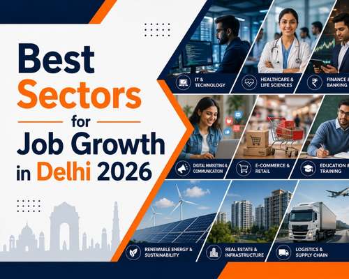 Best Sectors for Job Growth in Delhi 2026