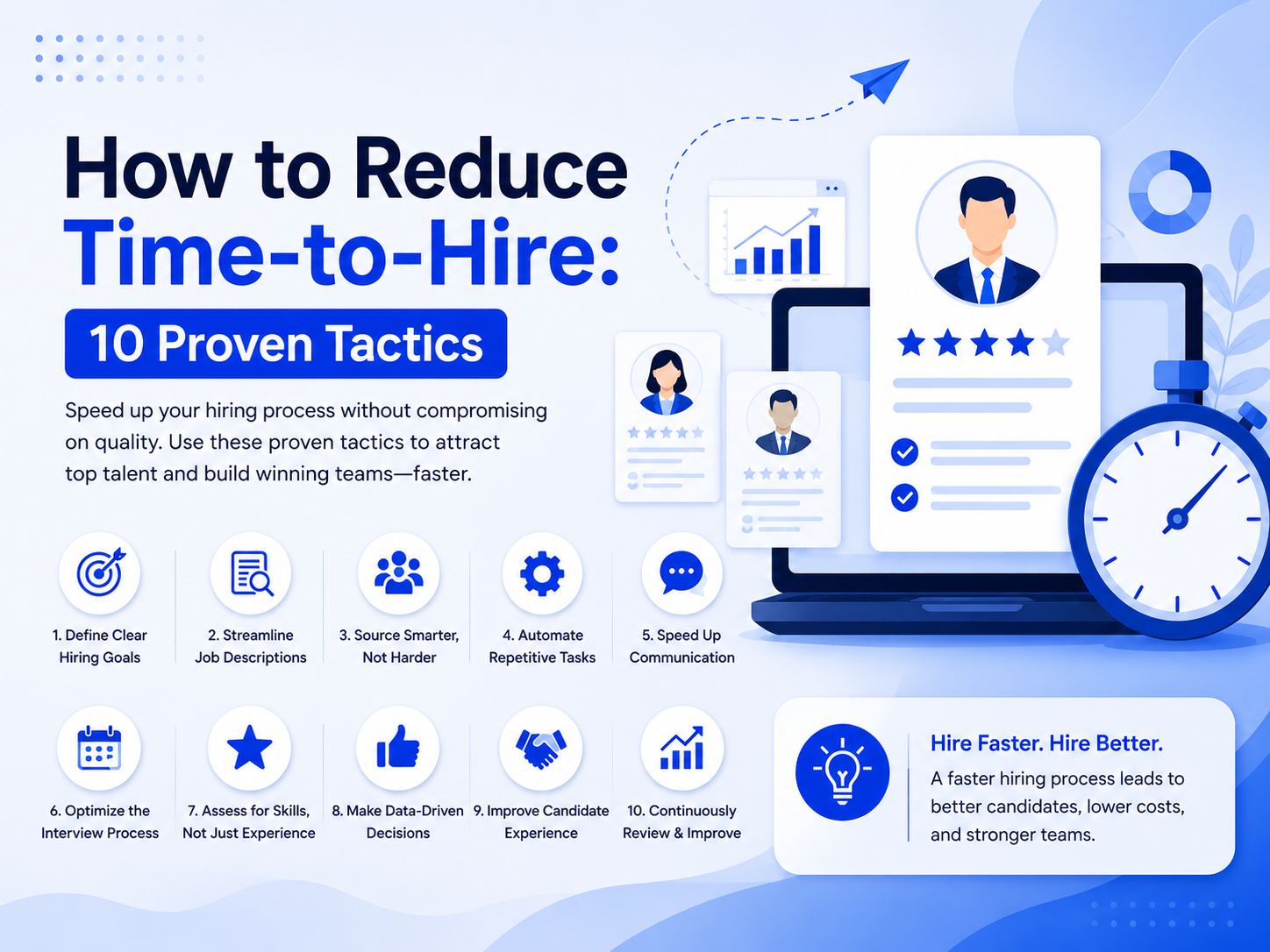 How to Reduce Time-to-Hire: 10 Proven Tactics