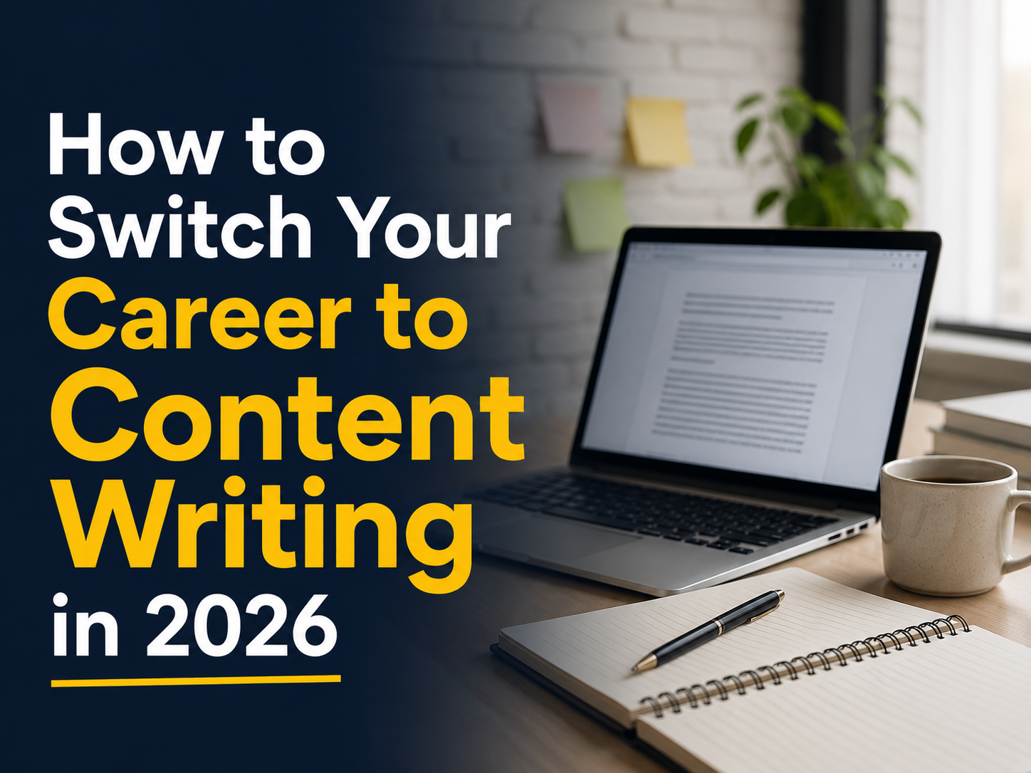 How to Switch Your Career to Content Writing in 2026