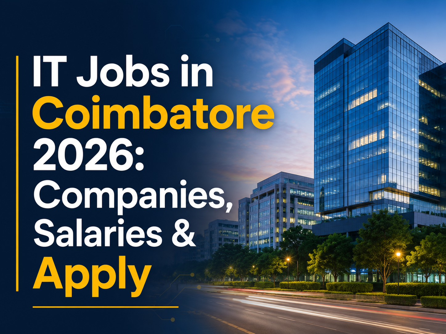 IT Jobs in Coimbatore 2026: Companies, Salaries & Apply