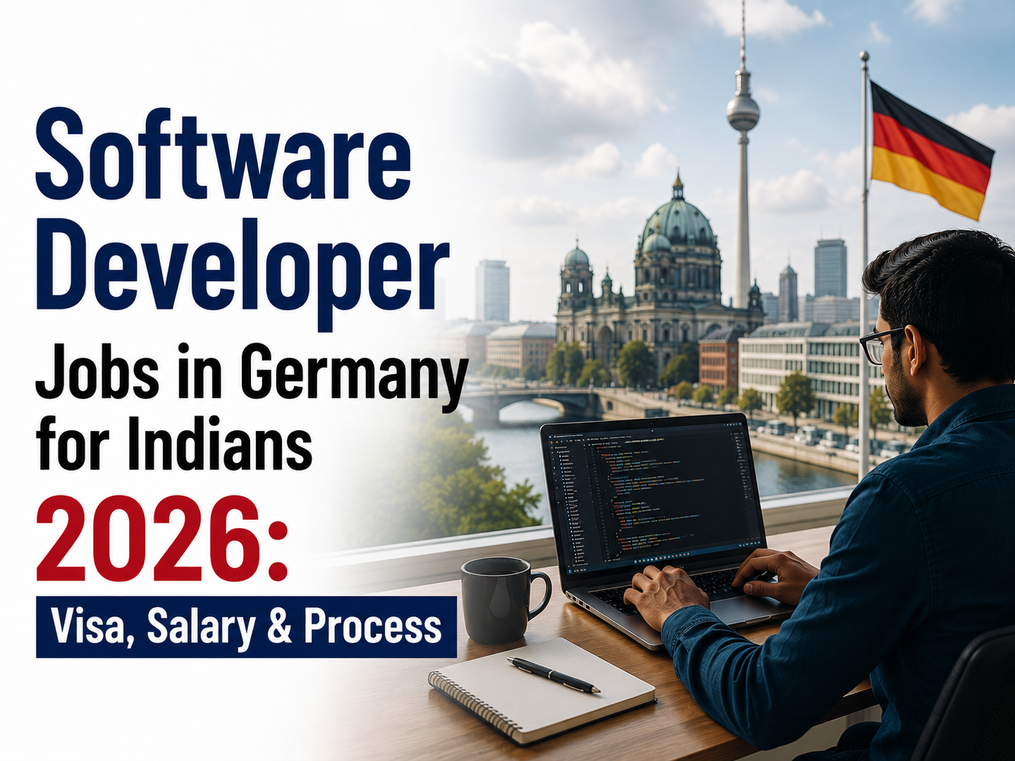 Software Developer Jobs in Germany for Indians 2026: Visa, Salary & Process