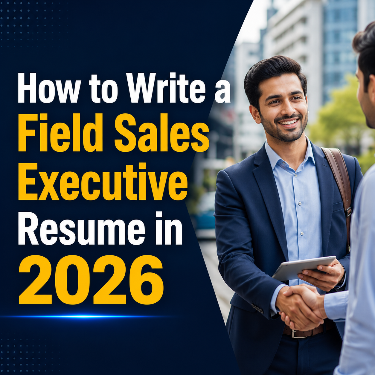 How to Write a Field Sales Executive Resume in 2026 (Sample & Tips)