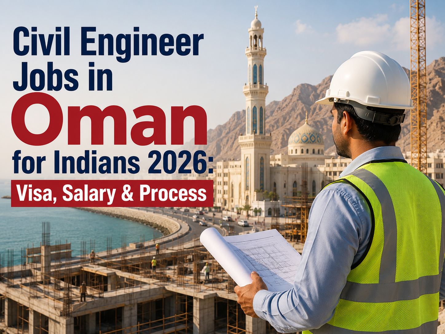 Civil Engineer Jobs in Oman for Indians 2026: Visa, Salary & Process