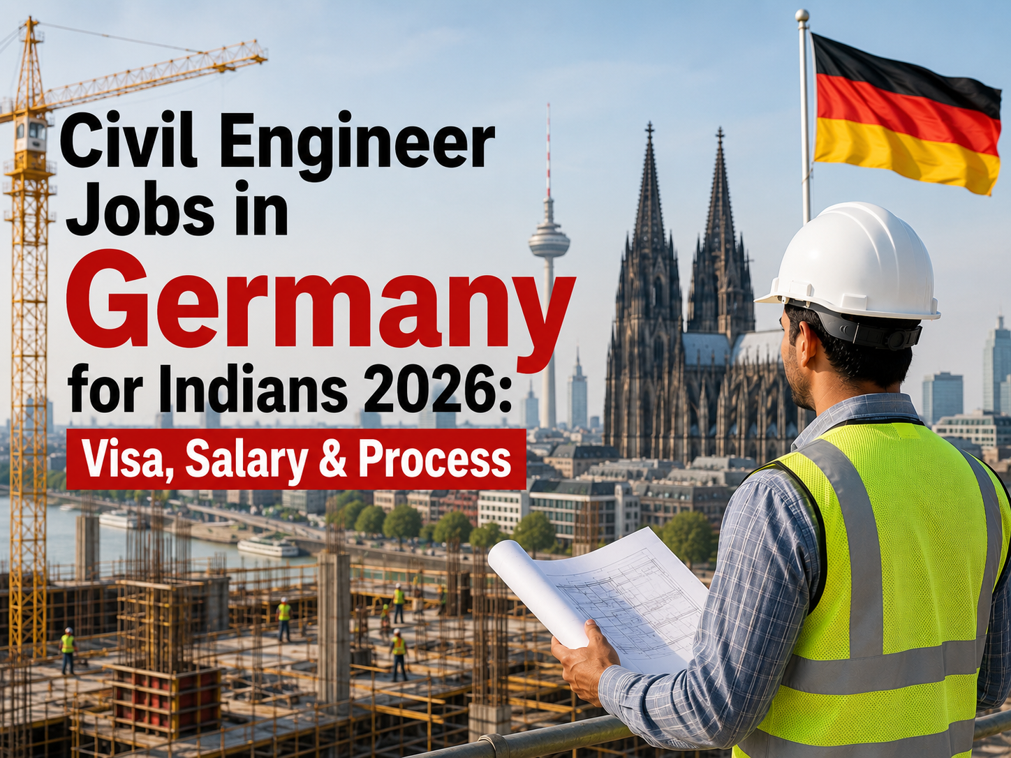 Civil Engineer Jobs in Germany for Indians 2026: Visa, Salary & Process