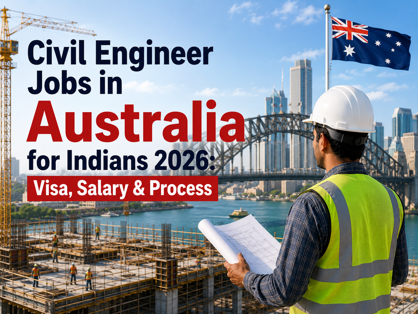 Civil Engineer Jobs in Australia for Indians 2026: Visa, Salary & Process