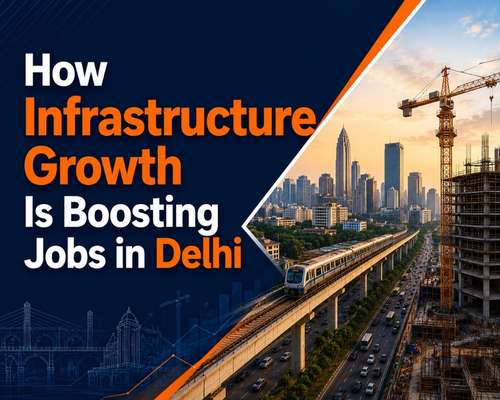 How Infrastructure Growth Is Boosting Jobs in Delhi