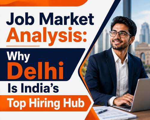 Job Market Analysis: Why Delhi Is India's Top Hiring Hub