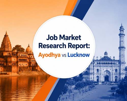 Job Market Research Report: Ayodhya vs Lucknow